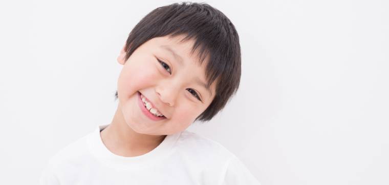 笑顔の子供